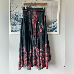 Tie-dye Maxi Skirt